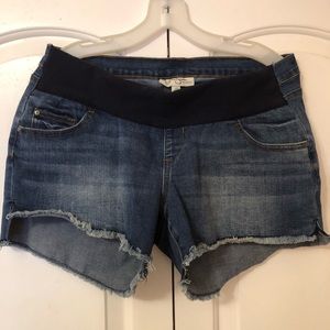 Jessica Simpson Maternity Jean Shorts